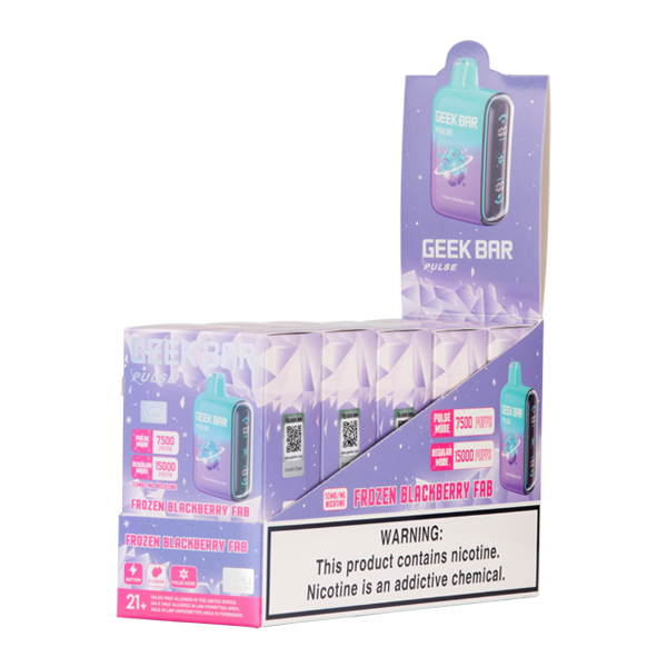 Frozen Blackberry Fab Geek Bar Pulse (Frozen Edition) - Image 2