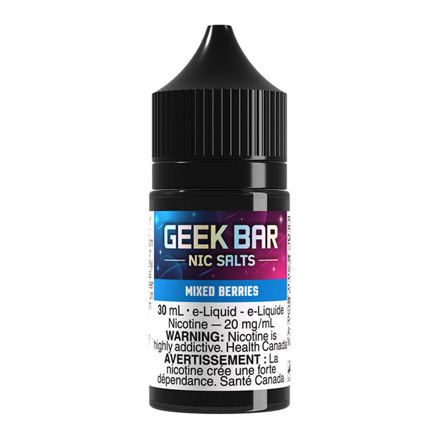 Geek Bar Salt Nic E-Liquid - Mixed Berries 30ml
