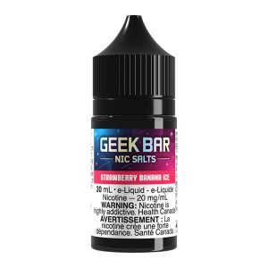 Geek Bar Salt Nic E-Liquid - Strawberry Banana Ice 30ml